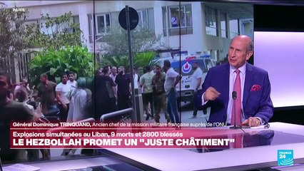 Explosions de bipeurs du Hezbollah au Liban : "Le Mossad ne revendique jamais [...] mais il y a peu de doute"