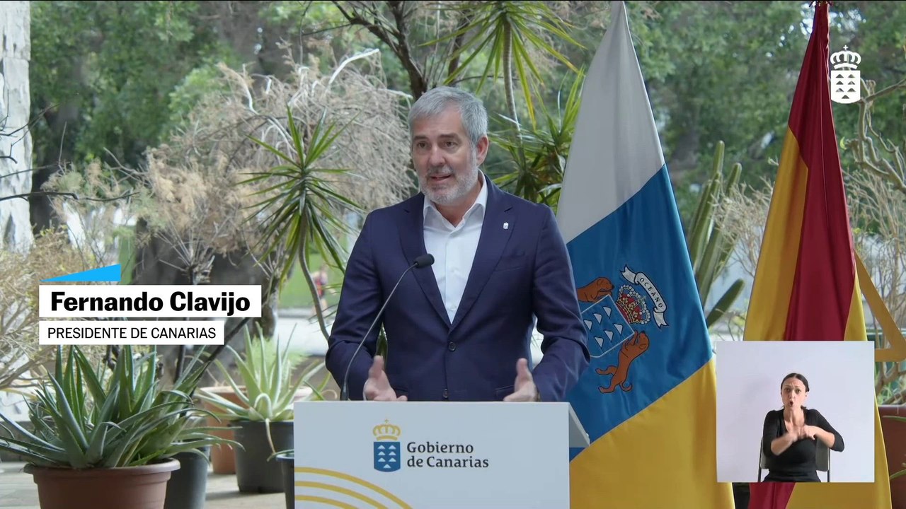 Clavijo: "La Fiscalía debería ser tan exigente con el Estado como lo es con Canarias"