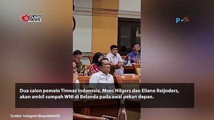 MEES HILGERS DAN ELIANO REIJNDERS BISA AMBIL SUMPAH WNI DI BELANDA AWAL PEKAN DEPAN