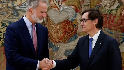 La sintonía de Illa y Felipe VI en su primer encuentro en Zarzuela: "Esto no es lo habitual"
