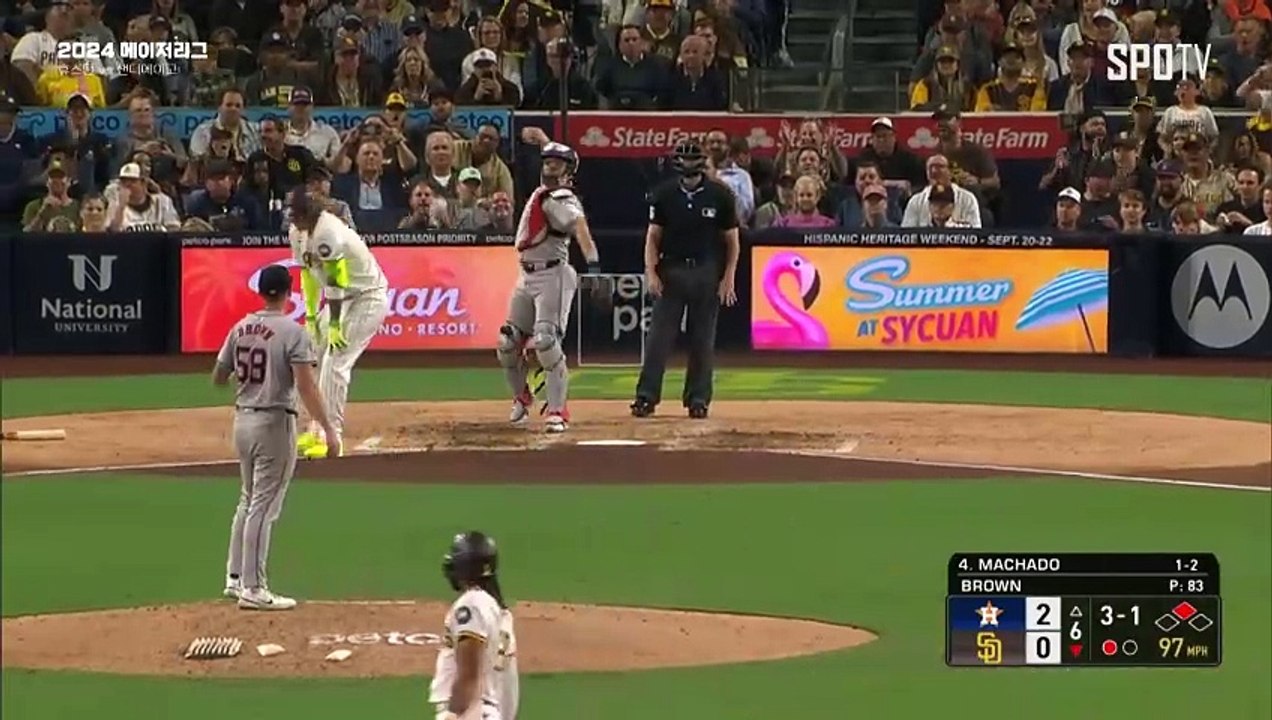 스포츠중계 빠른티비 [MLB] 휴스턴 vs 샌디에이고 하이라이트 2024.09.18 (수) 1040