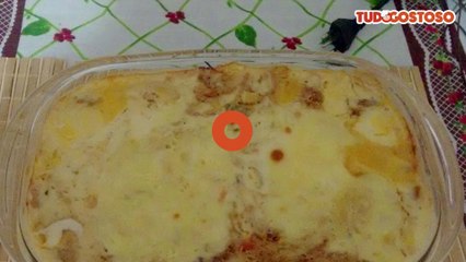 Lasanha de frango ao molho branco