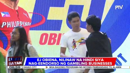 EJ Obiena, nilinaw na hindi siya nag-eendorso ng gambling businesses