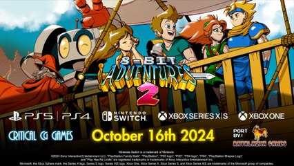 8-Bit Adventures 2 Official Console Release Date Trailer