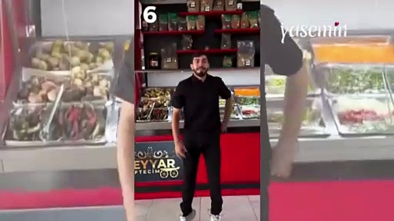 Yaptığı geçiş videolarıyla reklam yapan köfteci büyük ilgi çekti!
