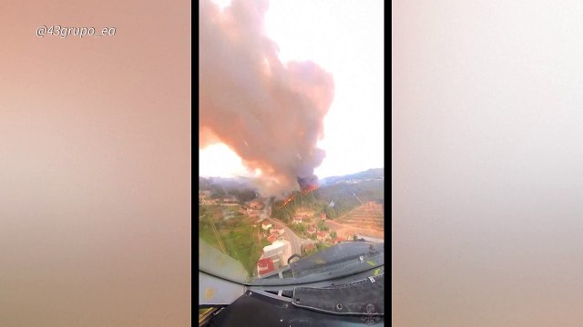 Mais de 40 incêndios florestais continuam ativos em Portugal