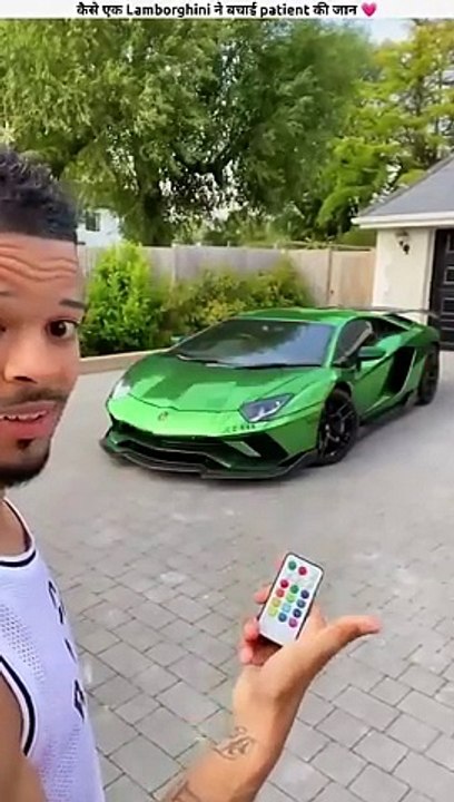 Lamborghini ने लोगों की जान बचाई  _ #shorts