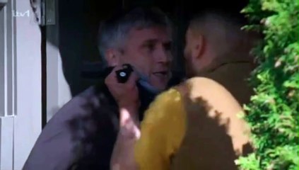 Emmerdale Nate Robinson Grabs & Confronts Caleb 20th July 2023