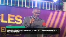 [#Reportage] Gabon : la restauration du rôle de l'Église au cœur de la conférence Oracles et Transferts Actes 3