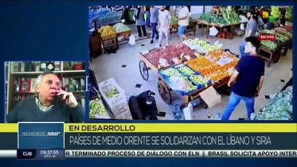 Medio Oriente expresa su solidaridad con el Líbano