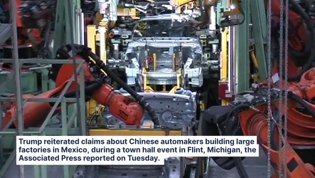 Trump Vows 200% Tariffs On Chinese-Made Cars In Mexico, Warns Of US Auto Industry Collapse If Kamala Harris Wins In 2024