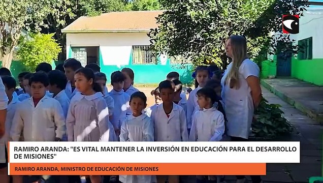 Ramiro Aranda: Es vital mantener la inversión en educación para el desarrollo de Misiones