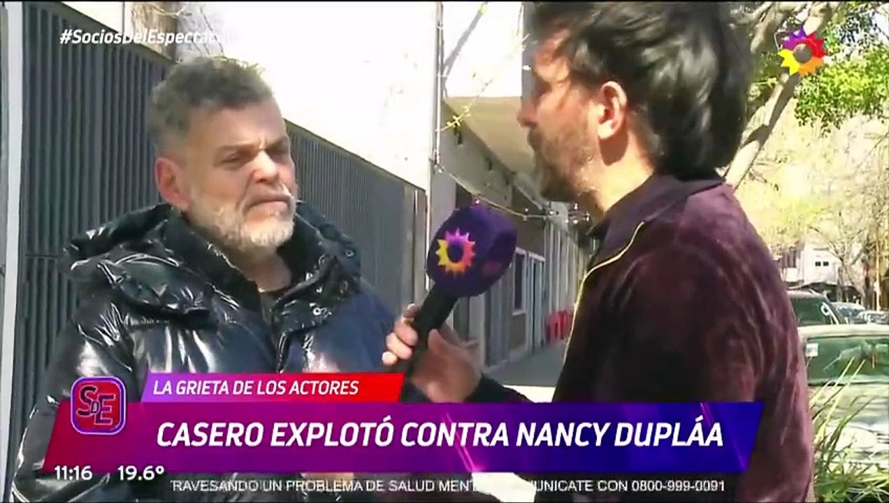 Alfredo Casero explotó de ira contra los dos actores peronistas