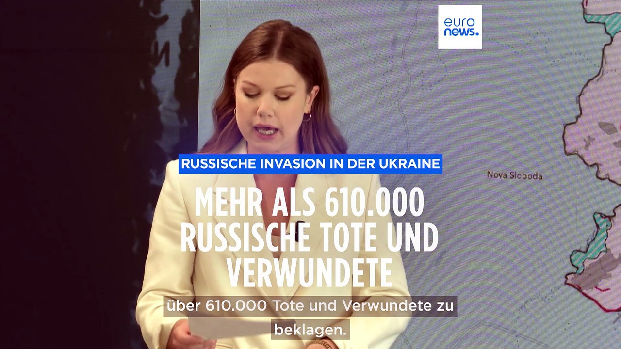 Britisches Verteidigungsministerium: 610.000 russische Tote und Verwundete in der Ukraine
