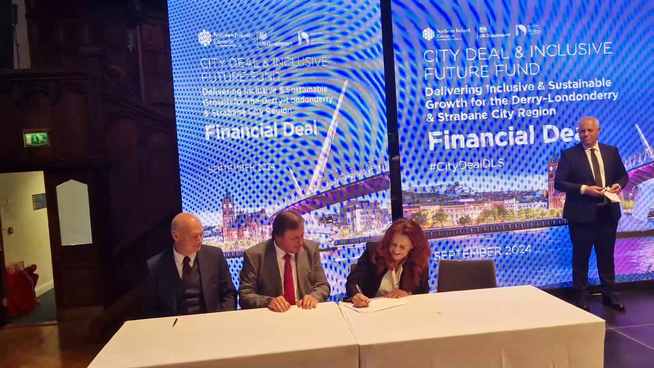 City Deal partners financial deal milestone for Derry and
