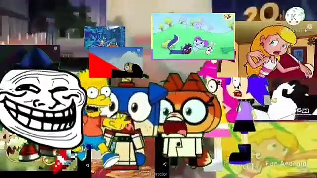 gets destroyed Screaming crossovers cartoons