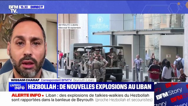 Après les bipeurs, des explosions de talkies-walkies du Hezbollah au Liban ce mercredi