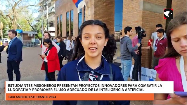 Estudiantes misioneros presentan proyectos innovadores para combatir la ludopatía y promover el uso adecuado de la inteligencia artificial