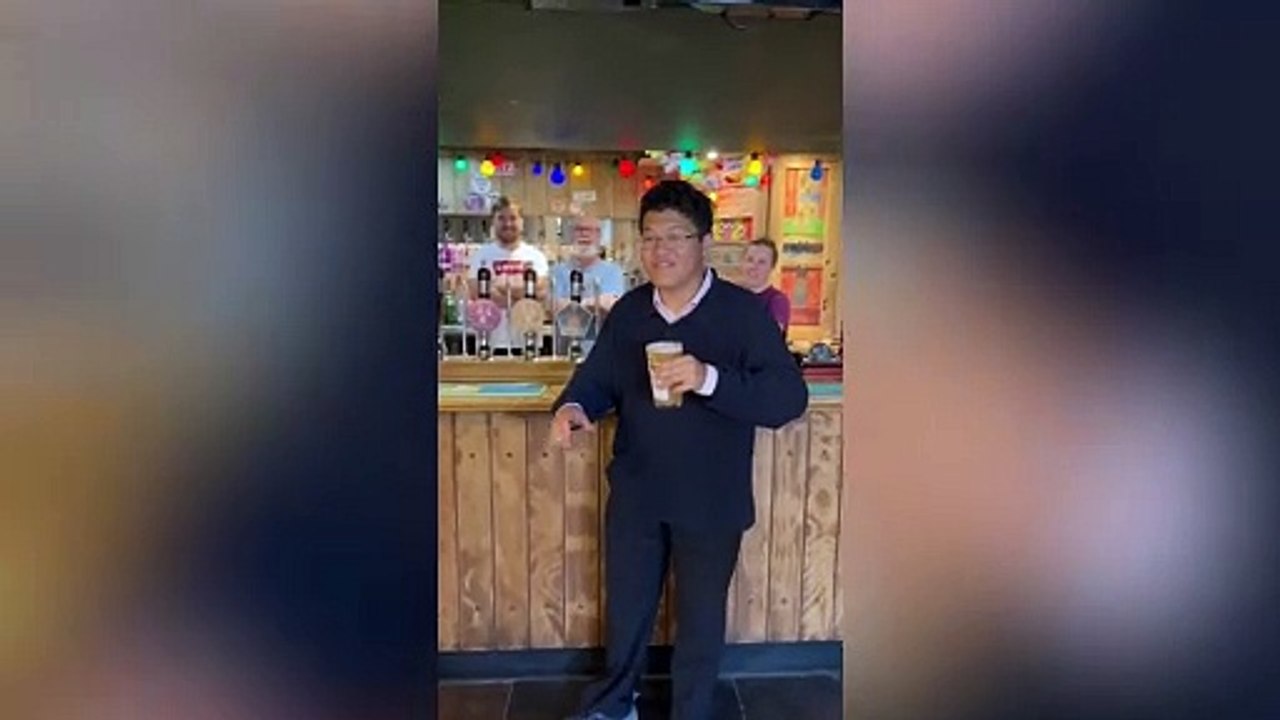 This Birmingham beer lover is downing pints in...