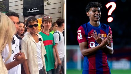 El Doble idéntico de Lamine Yamal es visto por las calles de España junto con un grupo de amigos