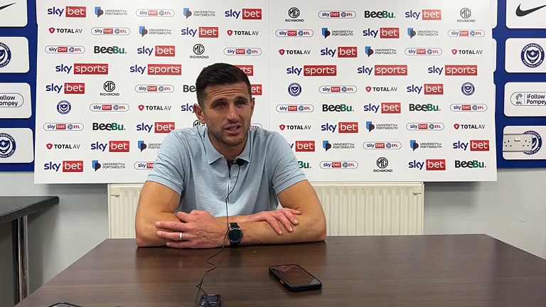 Portsmouth boss John Mousinho looks ahead to Burnley clash