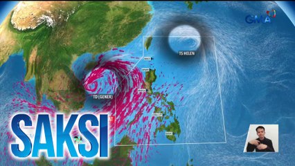 Bagyong Gener at Bagyong Helen, nasa labas na ng PAR | Saksi