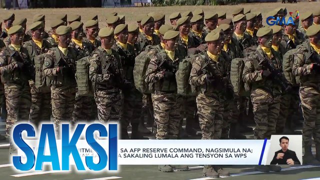 Recruitment para sa AFP Reserve Command, nagsimula na; isasabak sa giyera sakaling lumala ang tensyon sa WPS | Saksi