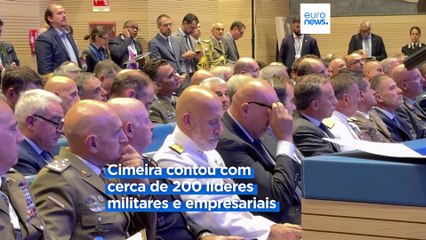 Ministros da Defesa italiano e francês participaram no último dia da Cimeira europeia da Defesa