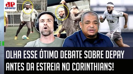 "O Memphis Depay NÃO É BOBO, cara! TÁ MUITO CLARO que ele..." OLHA ESSE DEBATE sobre o Corinthians!