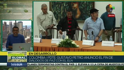 Pdte. Gustavo Petro termina los diálogos de paz con el ELN por atentado