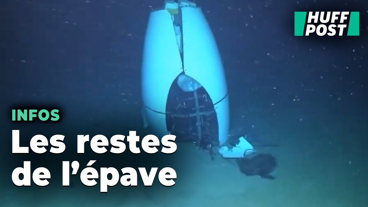 La première vidéo de l’épave du Titan d’Ocean Gate révélée par les gardes-côtes américains