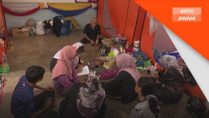 Air naik dengan cepat' - Mangsa banjir Pokok Sena