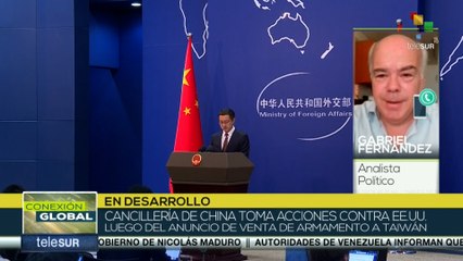 China toma medidas contra EE.UU. por venta de armas a Taiwán