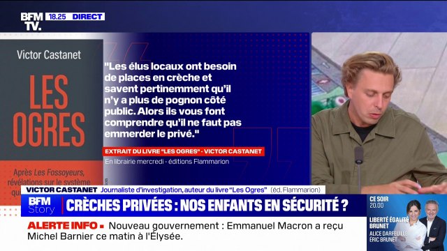 C'est le début de la maltraitance : Victor Castanet dénonce des consignes d'optimisation des coûts sur les couches et l'alimentation des enfants dans certaines crèches privées
