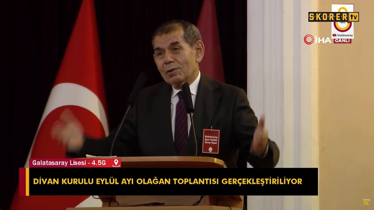 Galatasaray Başkanı Dursun Özbek'ten Atilla Karaoğlan tepkisi! 'Hakem mi kalmadı?'
