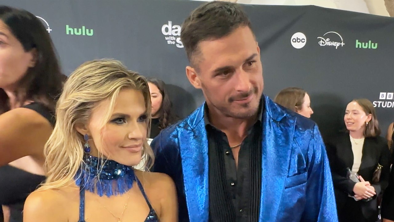 Danny Amendola & Witney Carson Show Their Pre-Dance Handshake for 'Dancing With the Stars' | THR Video
