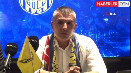 Kenan Koçak, Ankaragücü'nün Hedefinin Süper Lig Olduğunu Açıkladı
