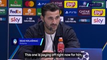 Arteta 'gives everything' for Arsenal - Kolasinac