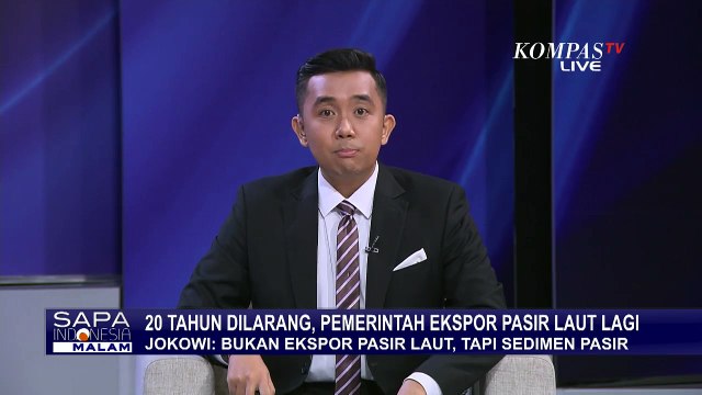 Pemerintah Ekspor Pasir Laut Lagi, Begini Penjelasan Jokowi..