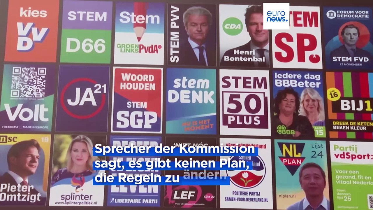 Niederlande beantragen Ausstiegsklausel aus den EU-Asylvorschriften