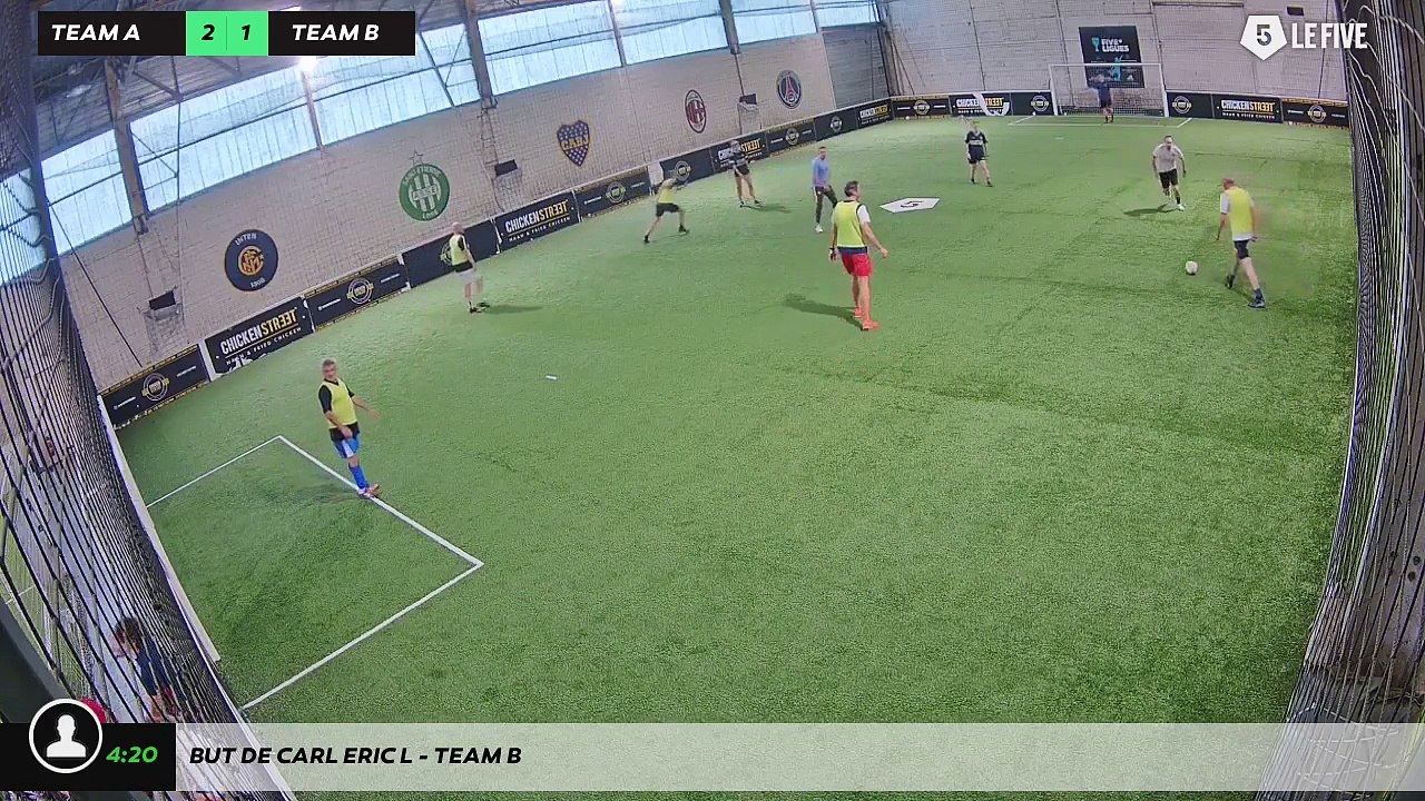 But de Carl Eric L - Team B