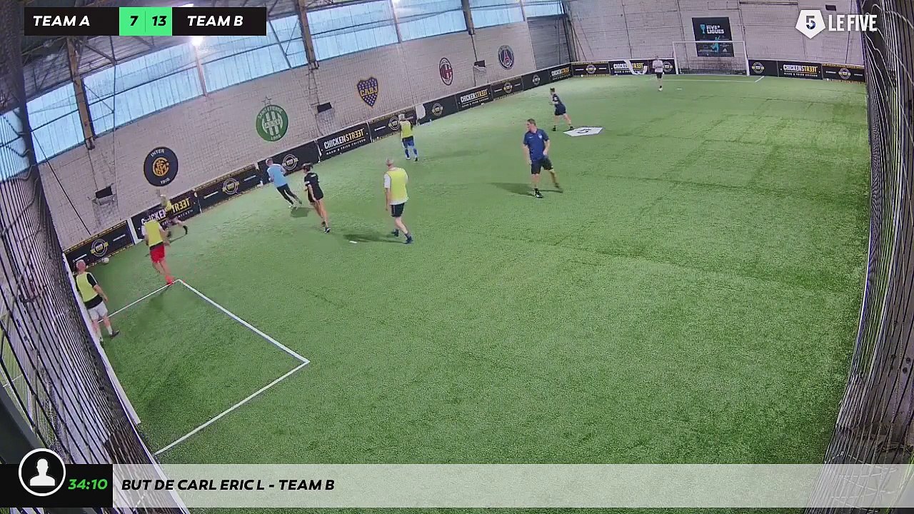 But de Carl Eric L - Team B