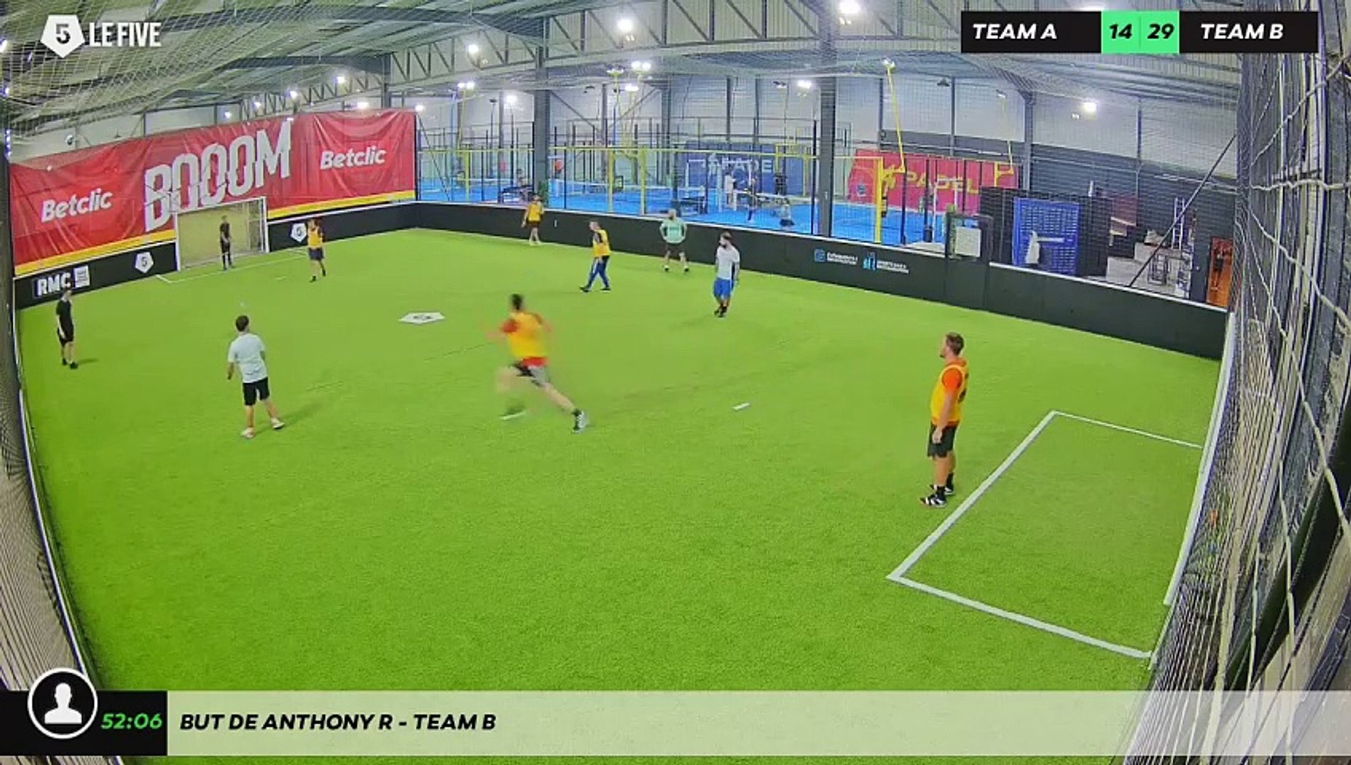 ⁣But de Anthony R - Team B