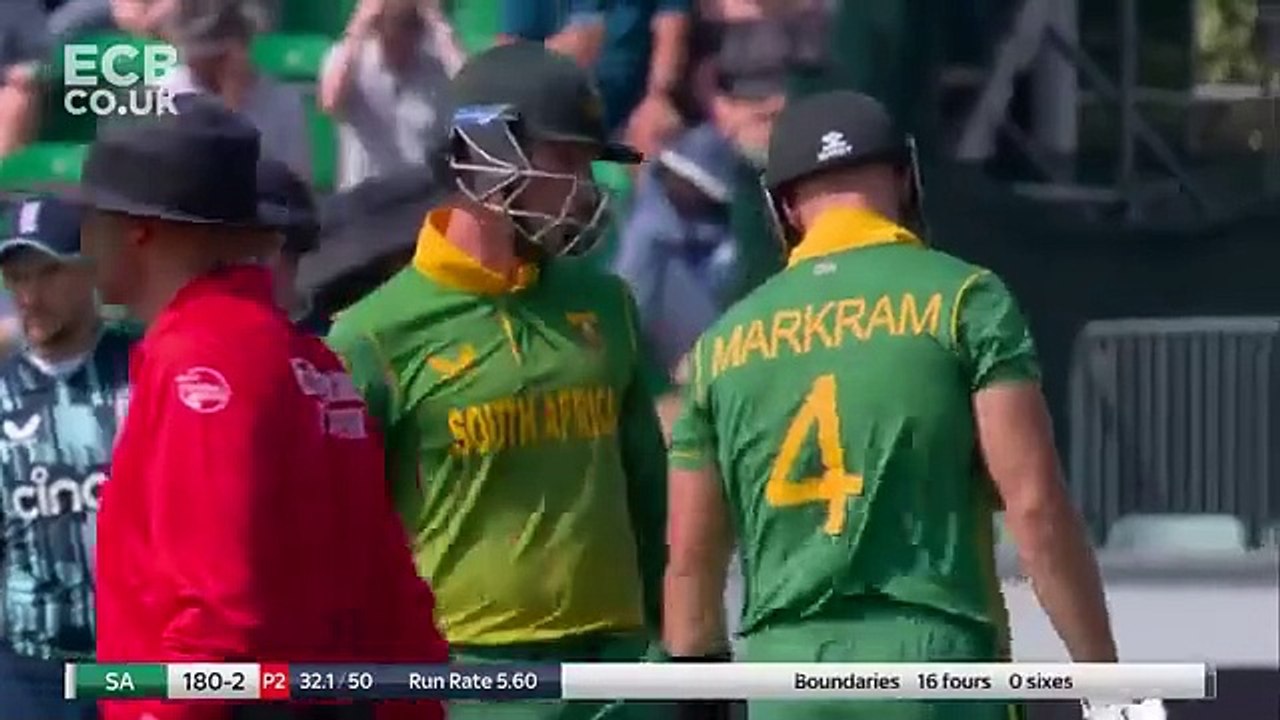 van der Dussen Hits Ton As Stokes Bows Out _ England v South Africa _ 1st Royal London ODI 2022 (1)