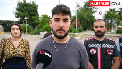 Kuryeye Hakaret ve Darp: O Anlar Kamerada