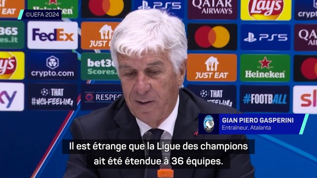 Atalanta - Gasperini parle d’un nouveau format étrange mais captivant