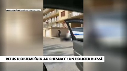 Le Chesnay : un policier blessé, le conducteur interpellé