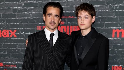 Colin Farrell and His Youngest Son Henry Hit the Red Carpet at 'The Penguin' Premiere