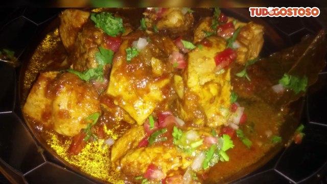 Frango simples na panela de pressão