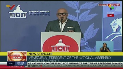 Jorge Rodríguez: the media publicize the decision of Edmundo González